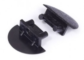 StrongLumio end caps for the Begtin 12 profile, black (pair)