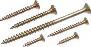 Screw PZ 5x140/70 countersunk head zinc yellow PZ2, partial thread