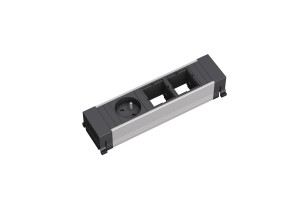 BACHMANN 916.003 socket element for Power Frame, 1x 230V + 2 modules