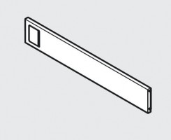 BLUM ZC7Q0U0SS AMBIA-LINE cross divider for LEGRABOX drawer M black