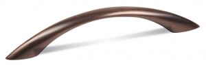 TULIP Handle Piombina 96 old copper dark + screws