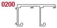 SISCO 200GF bar top aluminum 4000mm