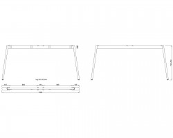 MILADESIGN base Mobilar M6316E–S bílá