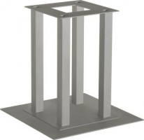 MILADESIGN Table leg central ST877 black