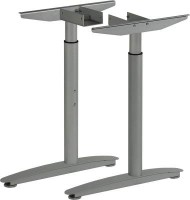 MILADESIGN Desk base with regulation outside Linear LN3103R black