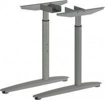 MILADESIGN Desk base with regulation outside Linear LN3101R black