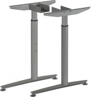 MILADESIGN Desk base with regulation outside Linear LN3303R anthracite