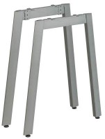 MILADESIGN Desk base Mobilar M5406T–S silver