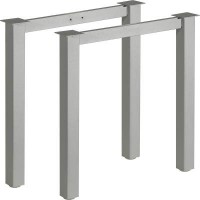 MILADESIGN Desk base G6 ST622/70 silver