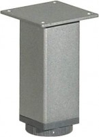 MILADESIGN furniture leg G5 ST506/12 silver