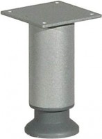 MILADESIGN furniture leg G5 ST507/12 silver