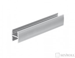 SEVROLL 01617 connecting rail H10 Decor 3m silver