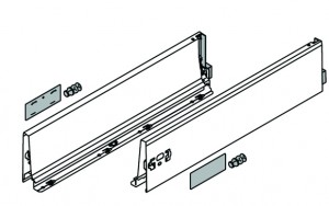 BLUM 378K6502SA sidewall Antaro 650 black R+L