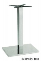 Table leg central BM 007/600x420, height 720 mm, black