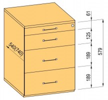 K-BBP Container 740mm type 4/version 8