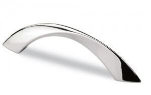 HETTICH 9070624 CORIA handle 151/128 mm glossy chrome