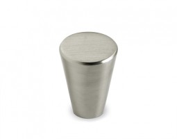 HETTICH 9113565 Knob ONEX d22 mm brushed stainless steel