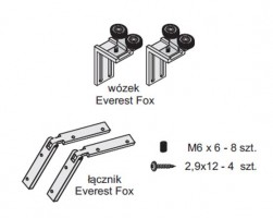 SEVROLL 10229-SV Everest kit for Fox II mounting bar