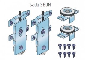 S-S60N 1 set fitting for 1 doors