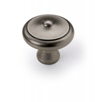 HETTICH 9112646 knob FOSSA d40 tin