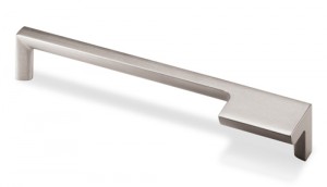 HETTICH 9105743 Handle Zenga 201/192 mm steel imitation left