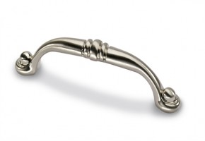 HETTICH 9113181 Handle Alberta 110/96 mm steel imitation