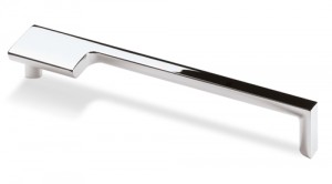 HETTICH 9105746 Handle ZENGA 201/192 mm chrome glossy right