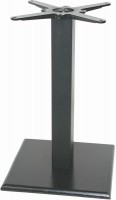 Table leg central BM 029 height 1100 mm gray RAL 9006