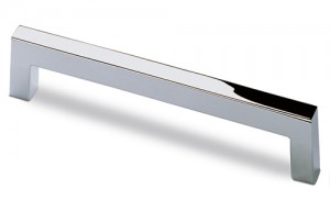 HETTICH 9112938 Handle TORNEA 138/128 glossy chrome