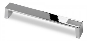 HETTICH 9113800 Handle INTRA L204/192 glossy chrome/matt chrome