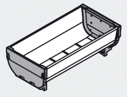 BLUM ZSI.020SI miska 88x176mm stainless steel