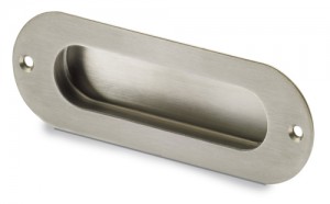 HETTICH 9070693 Handle DODONA 120/92 mm brushed stainless steel