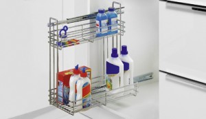 HETTICH 73549 pull-out basket for cleaning products, set