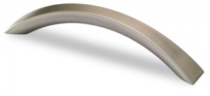 HETTICH 9071720 Handle EGARA L155/128 brushed pewter