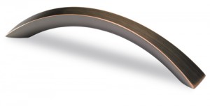 HETTICH 9071718 Handle EGARA L155/128 old bronze