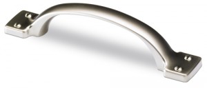 HETTICH 115293 Handle FLAVIA 145/96 mm nickel matt