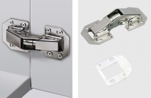 HETTICH 19639 Screw-on hinge with spring