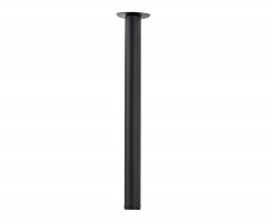 Table leg ENTRY 710/60 mm black mat