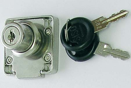 SISO 850 lock for drawer chrome | Démos a.s.